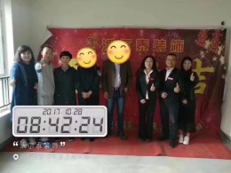 沃尔泰装饰开工进行时第二波：今天是个好日子，让我们一起恭祝宏维星都朱总、陈姐爱家开工大吉